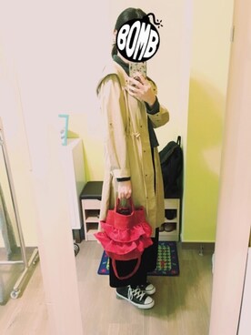 KOKONEさん（レディース・168cm）の冬コーディネート