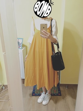 KOKONEさん（レディース・168cm）の春コーディネート