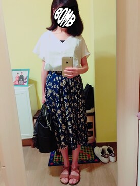 KOKONEさん（レディース・168cm）の夏コーディネート