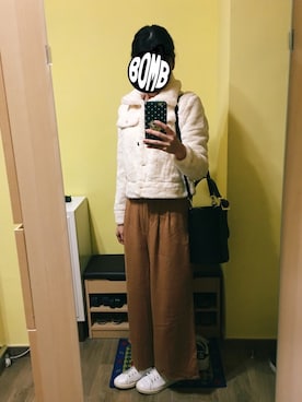 KOKONEさん（レディース・168cm）の冬コーディネート