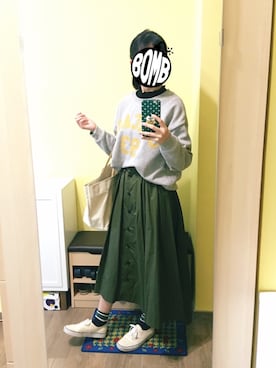 KOKONEさん（レディース・168cm）の冬コーディネート