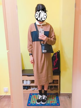 KOKONEさん（レディース・168cm）の冬コーディネート