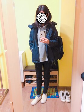 KOKONEさん（レディース・168cm）の冬コーディネート