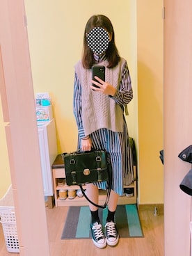KOKONEさん（レディース・168cm）の春コーディネート