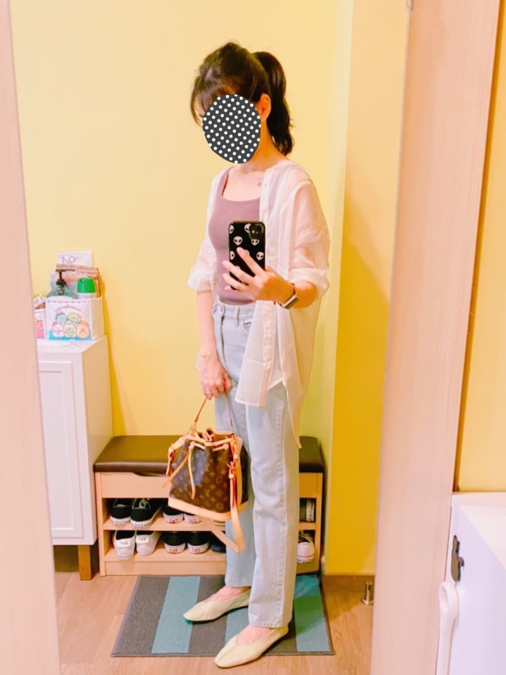 新作】 2017AW LV☆ノエ BB 〈モノグラム・キャンバス〉を使った