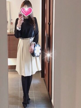 「Otto（オットー）のアイテム（トップス）」を使った、致し方なく課金さん（レディース・156cm）の冬コーディネート