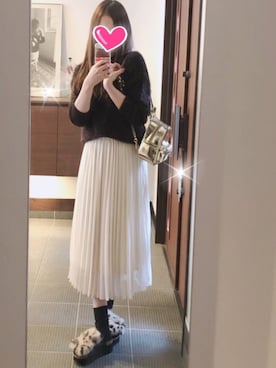 致し方なく課金さん（レディース・156cm）の冬コーディネート