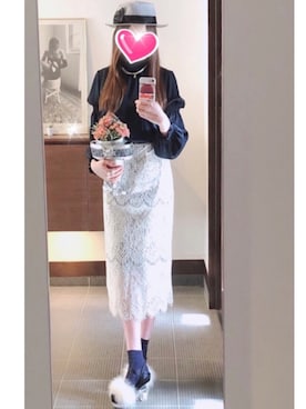「STYLENANDA（スタイルナンダ）のアイテム（アクセサリー）」を使った、致し方なく課金さん（レディース・156cm）の春コーディネート