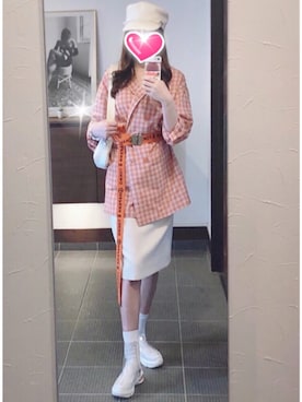 致し方なく課金さん（レディース・156cm）の春コーディネート