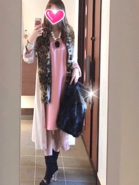 「ファークラッチ」｜致し方なく課金さん（レディース・156cm）の冬コーディネート