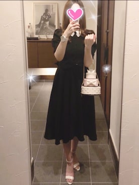 「スワン」｜致し方なく課金さん（レディース・156cm）の秋コーディネート