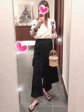 「DIESEL（ディーゼル）のアイテム（アナログ腕時計）」を使った、致し方なく課金さん（レディース・157cm）の夏コーディネート