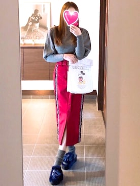 「MATATABI（マタタビ）のアイテム」を使った、致し方なく課金さん（レディース・157cm）の秋コーディネート