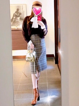 「shuca（シュカ）のアイテム」を使った、致し方なく課金さん（レディース・157cm）の冬コーディネート