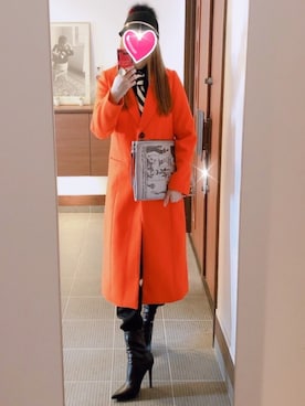 「MATATABI（マタタビ）のアイテム」を使った、致し方なく課金さん（レディース・157cm）の冬コーディネート