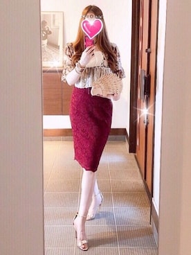 致し方なく課金さん（レディース・157cm）の秋コーディネート