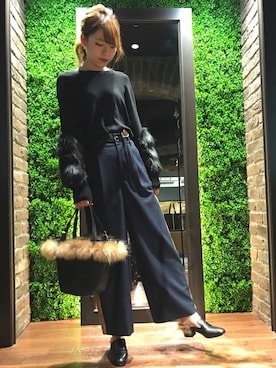 minaさん（レディース・166cm）の秋コーディネート