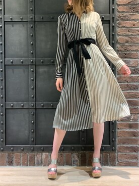 minaさん（レディース・166cm）の春コーディネート