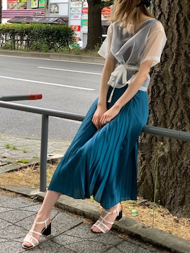 minaさん（レディース・165cm）の夏コーディネート