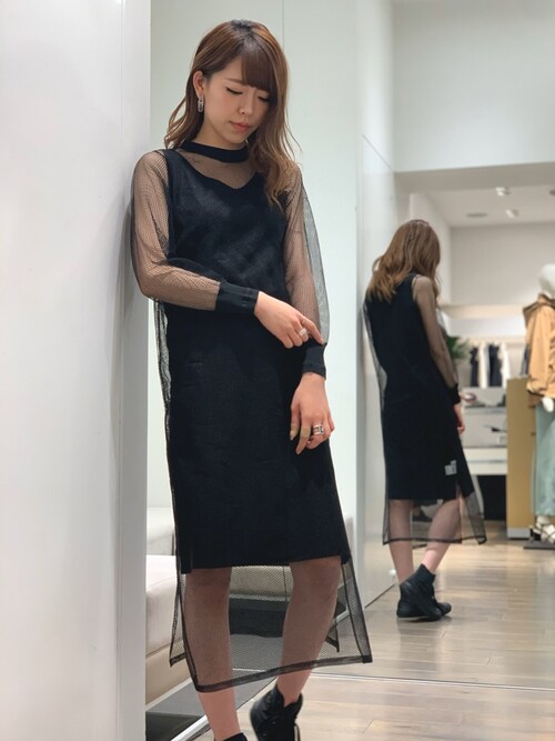 Loveless Sunny Side Floor仙台minaさんのワンピースを使ったコーディネート Zozotown