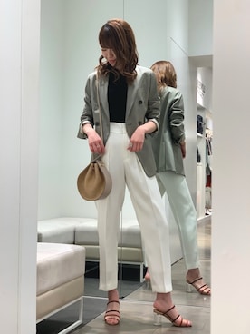 minaさん(レディース・166cm)の春コーディネート