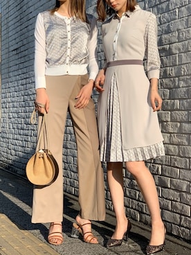 minaさん（レディース・166cm）の春コーディネート