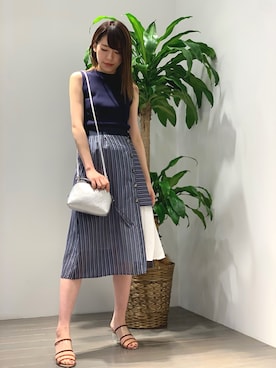 minaさん（レディース・168cm）の春コーディネート