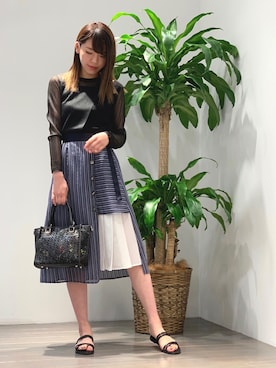 minaさん（レディース・168cm）の春コーディネート