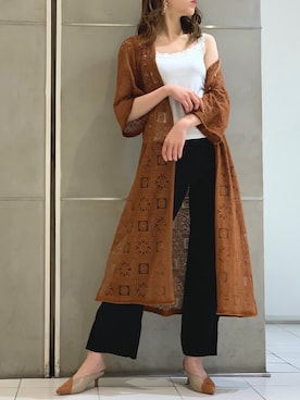 minaさん（レディース・168cm）の夏コーディネート