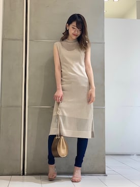 minaさん（レディース・168cm）の夏コーディネート