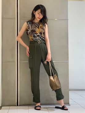 minaさん(レディース・168cm)の夏コーディネート