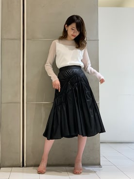 minaさん（レディース・168cm）の秋コーディネート