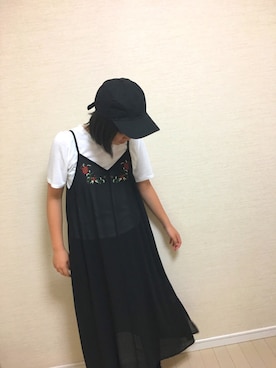 YRRR♡さん（レディース・161cm）の夏コーディネート