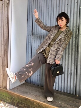 羽さんのコーディネート