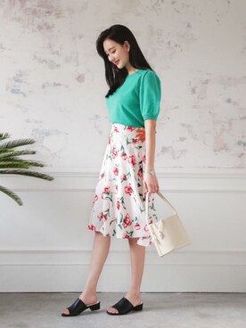 「model」｜ANWAIIさん（レディース・165cm）の春コーディネート