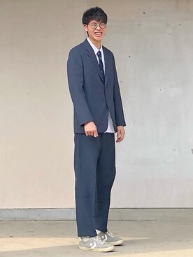 Converse コンバース Cx 250 Bm Suede A Abc Mart限定 Grayを使ったメンズ人気ファッションコーディネート Wear