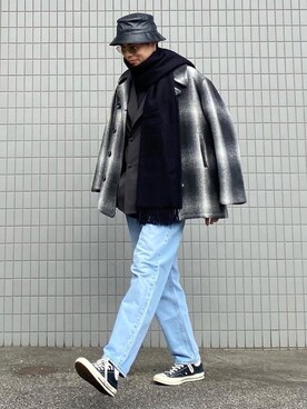 チェックアウター のメンズ人気ファッションコーディネート Wear