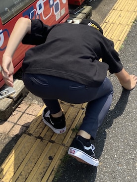 「FR2」｜「アイテム（帽子）」を使った、sundsさん（メンズ・163cm）の夏コーディネート
