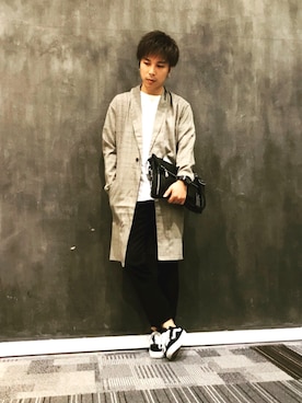 「ユニオンステーション」｜太田さん（メンズ・172cm）の夏コーディネート