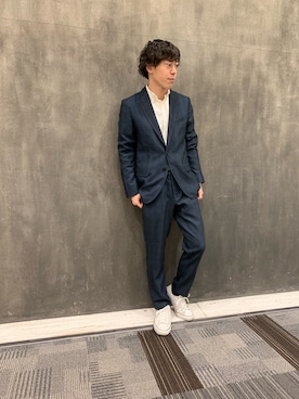 「ユニオンステーション」｜太田さん（メンズ・172cm）の春コーディネート