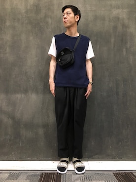 「ユニオンステーション」｜太田さん（メンズ・172cm）の春コーディネート