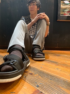 「ユニオンステーション」｜太田さん（メンズ・172cm）の夏コーディネート