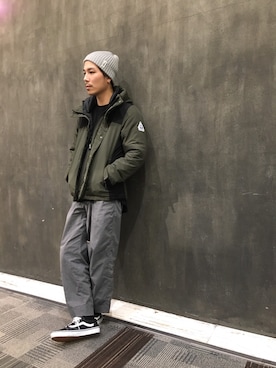 「GERRY（ジェリー）のアイテム（ジャケット/アウター）」を使った、太田さん（メンズ・172cm）の秋コーディネート
