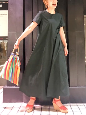 「プリクラ」｜「アイテム（その他）」を使った、MARiさん（レディース・160cm）の夏コーディネート