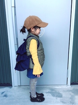 RINKAさん（キッズ・100cm）の冬コーディネート