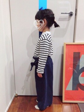 RINKAさん（キッズ・100cm）の冬コーディネート