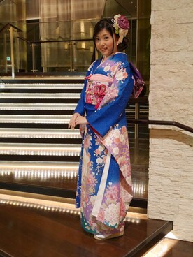 yuunaさんの（kimono | キモノ）を使ったコーディネート