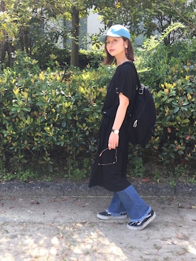 「マキシワンピ」｜mikiviciousさん（レディース・162cm・30代）の春コーディネート