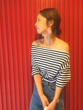 「アイテム（ピアス（両耳用））」を使った、mikiviciousさん（レディース・162cm・30代）の夏コーディネート