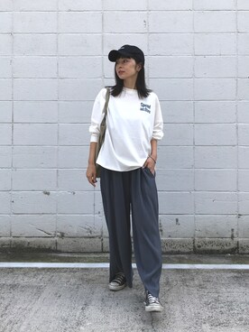 「CITRINE Chakra（シトリンチャクラ）のアイテム」を使った、mikiviciousさん（レディース・162cm）の秋コーディネート